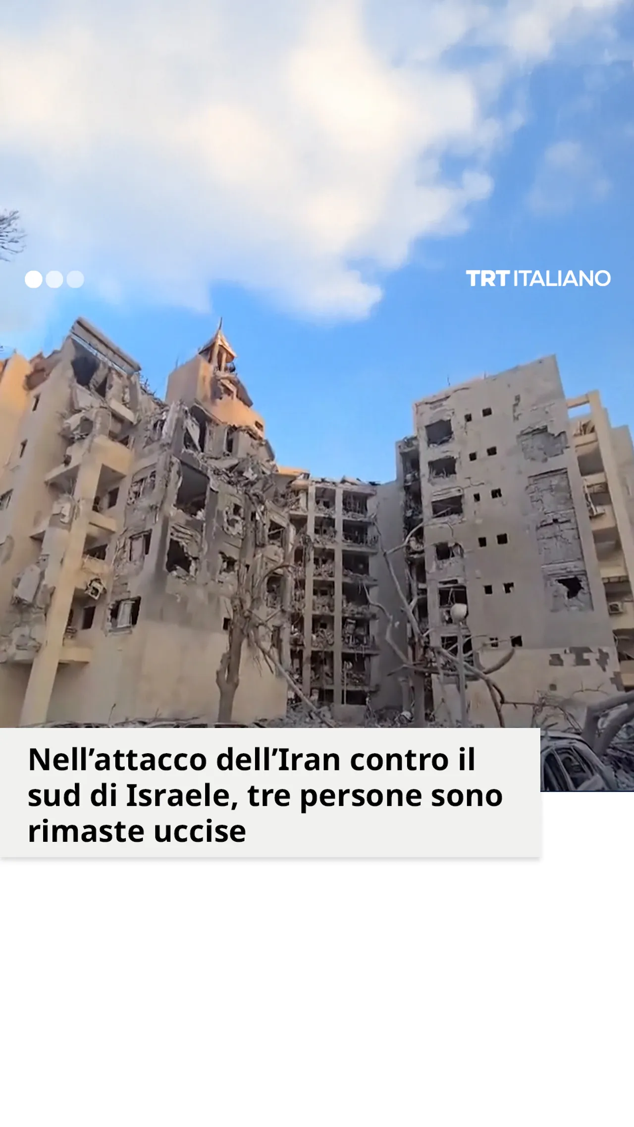 L'Iran ha lanciato sei missili contro le basi americane situate in Qatar