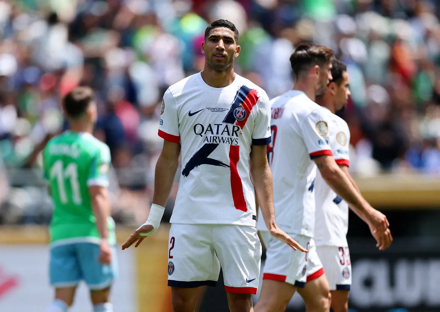 PSG yaifunga Seattle na kufanikiwa kufika hatua ya mtoano