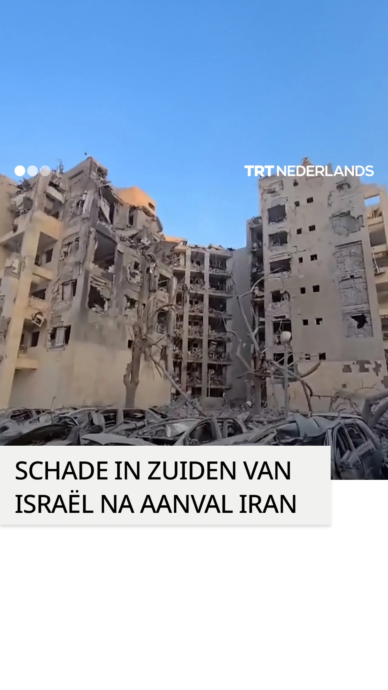 Iraanse aanval in zuiden van Israël eist drie levens