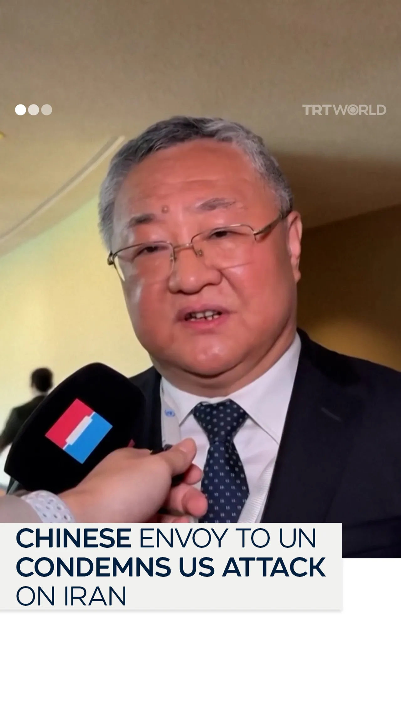 Chinese envoy to UN says US lost credibility on global stage after striking Iran’s nuclear sites