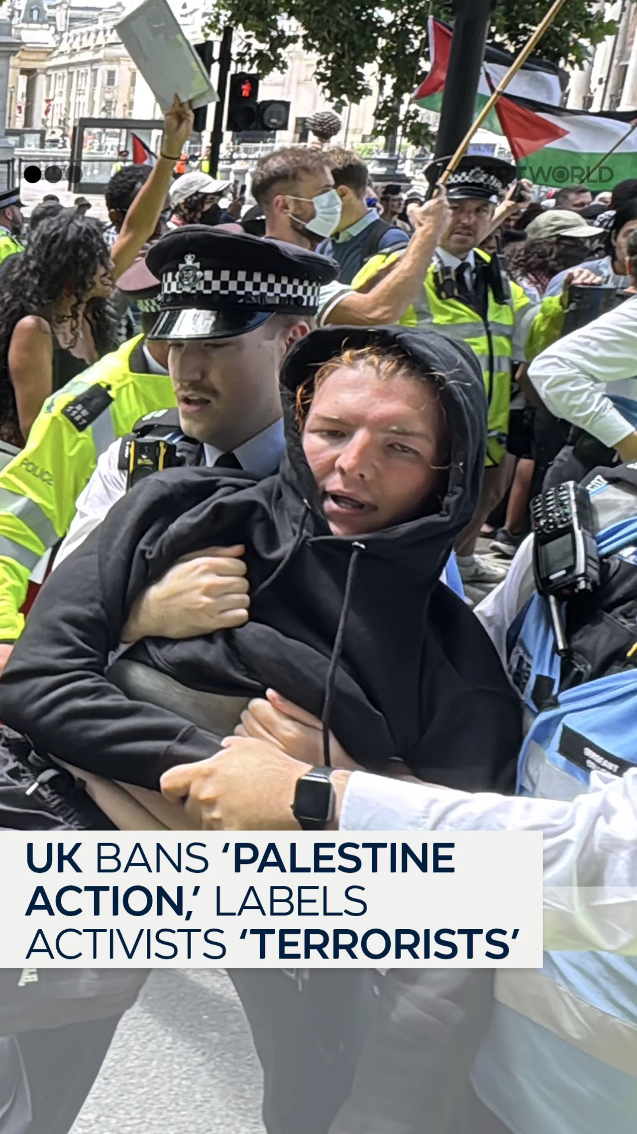 UK bans ‘Palestine Action,’ labels activists ‘terrorists’