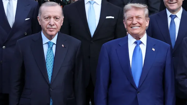 Erdogan and Trump meet on sidelines of NATO summit in Netherlands