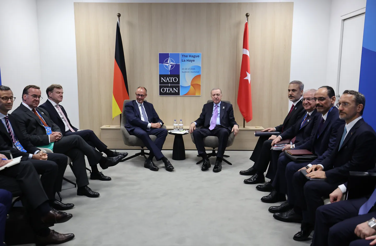Erdogan holds series of high-level meetings on sidelines of NATO summit