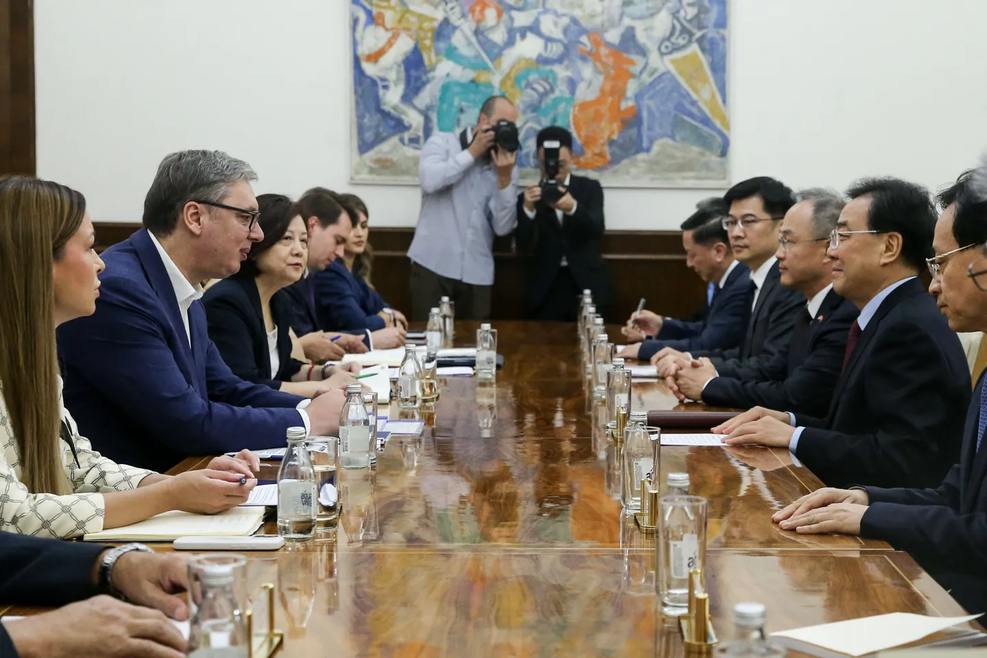 Vučić se sastao sa sekretarom Komiteta Komunističke partije Kine u provinciji Đijangsu
