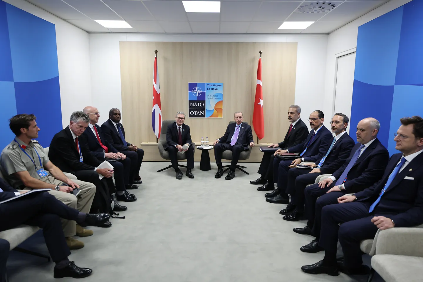 Turski predsjednik sastao se s britanskim premijerom na marginama samita NATO-a