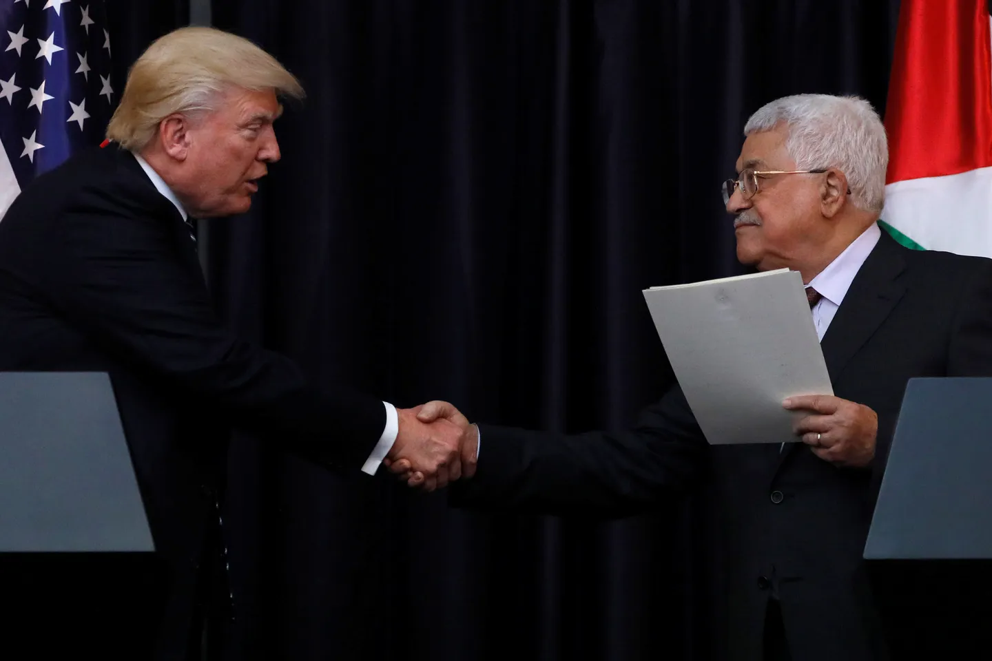 Palestine's Abbas bets on Trump to get peace deal done with Israel