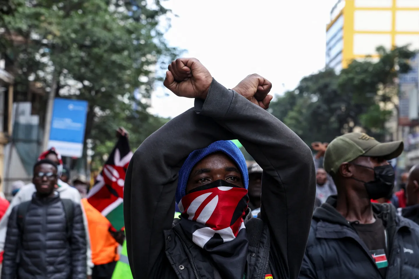 Thousands take to the streets in Kenya to mark deadly crackdown on protesters