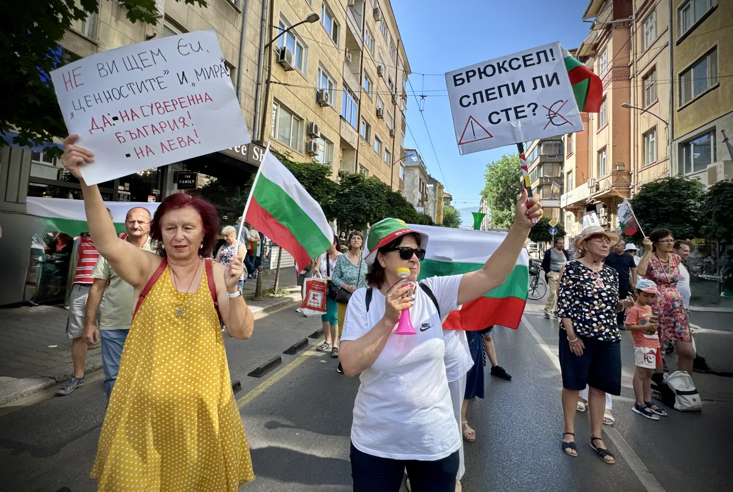 Protestë në Sofje për shkak të kalimit nga monedha vendase në euro