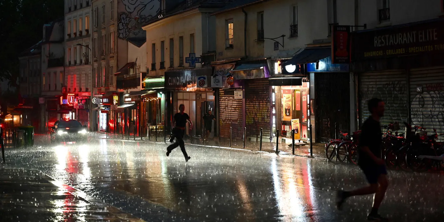 Zwei Tote bei heftigen Unwettern in Frankreich