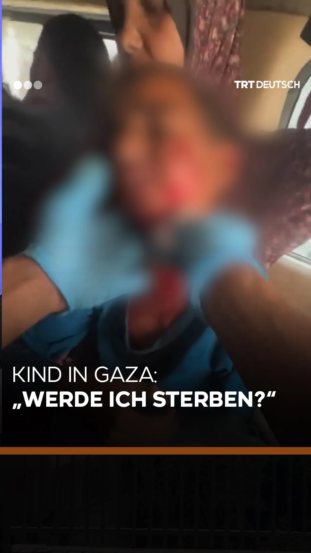 Kind in Gaza:
„Werde ich sterben?“