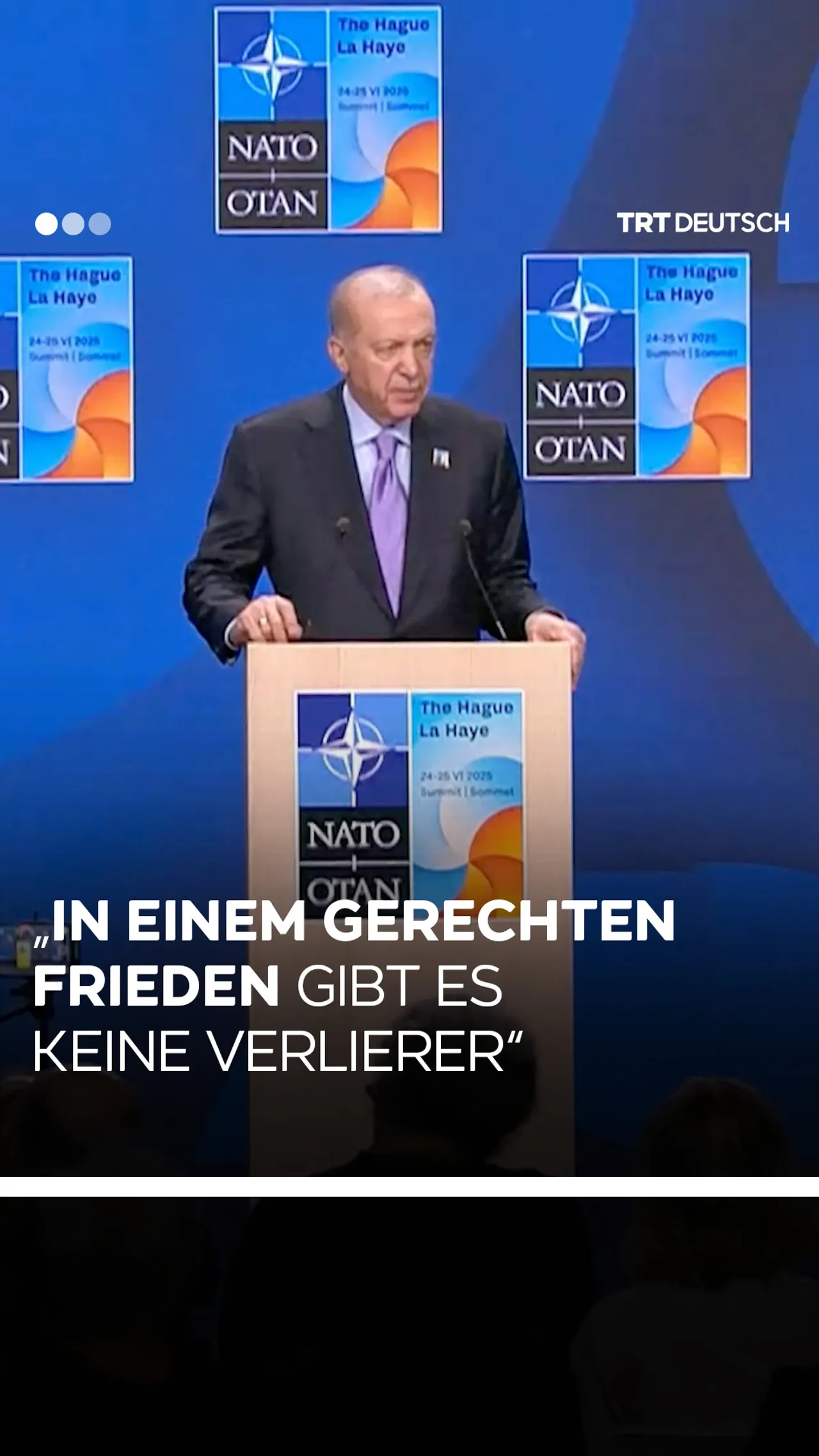 „In einem gerechten Frieden
gibt es keine Verlierer“