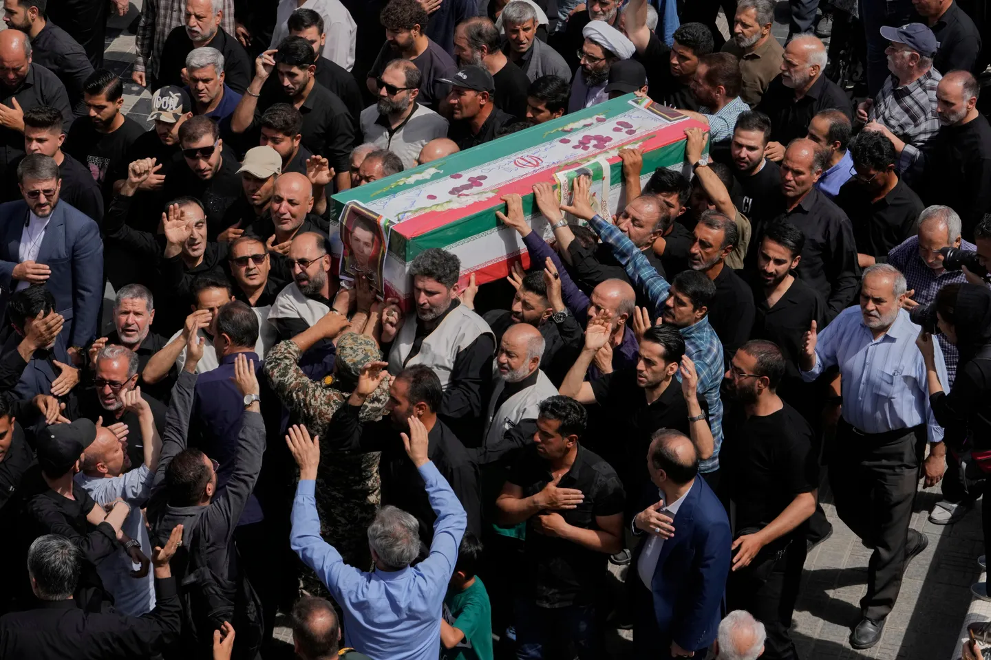 Iran holds 'historic' state funeral for top brass killed in 12-day conflict with Israel