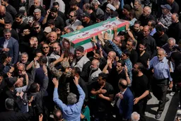 Iran holds 'historic' state funeral for top brass killed in 12-day conflict with Israel