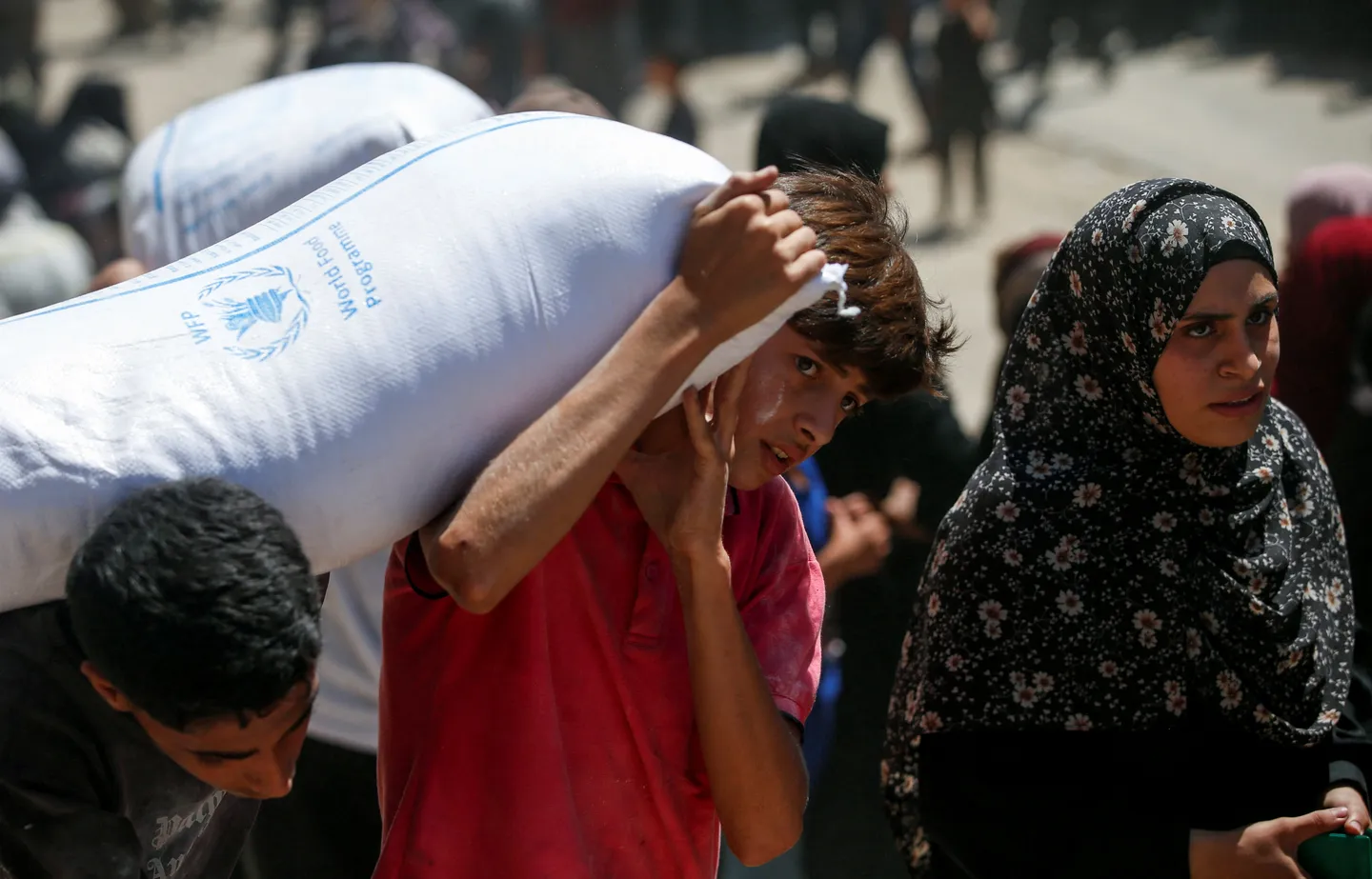 Paris bietet Unterstützung bei Hilfsgüter-Verteilung in Gaza an