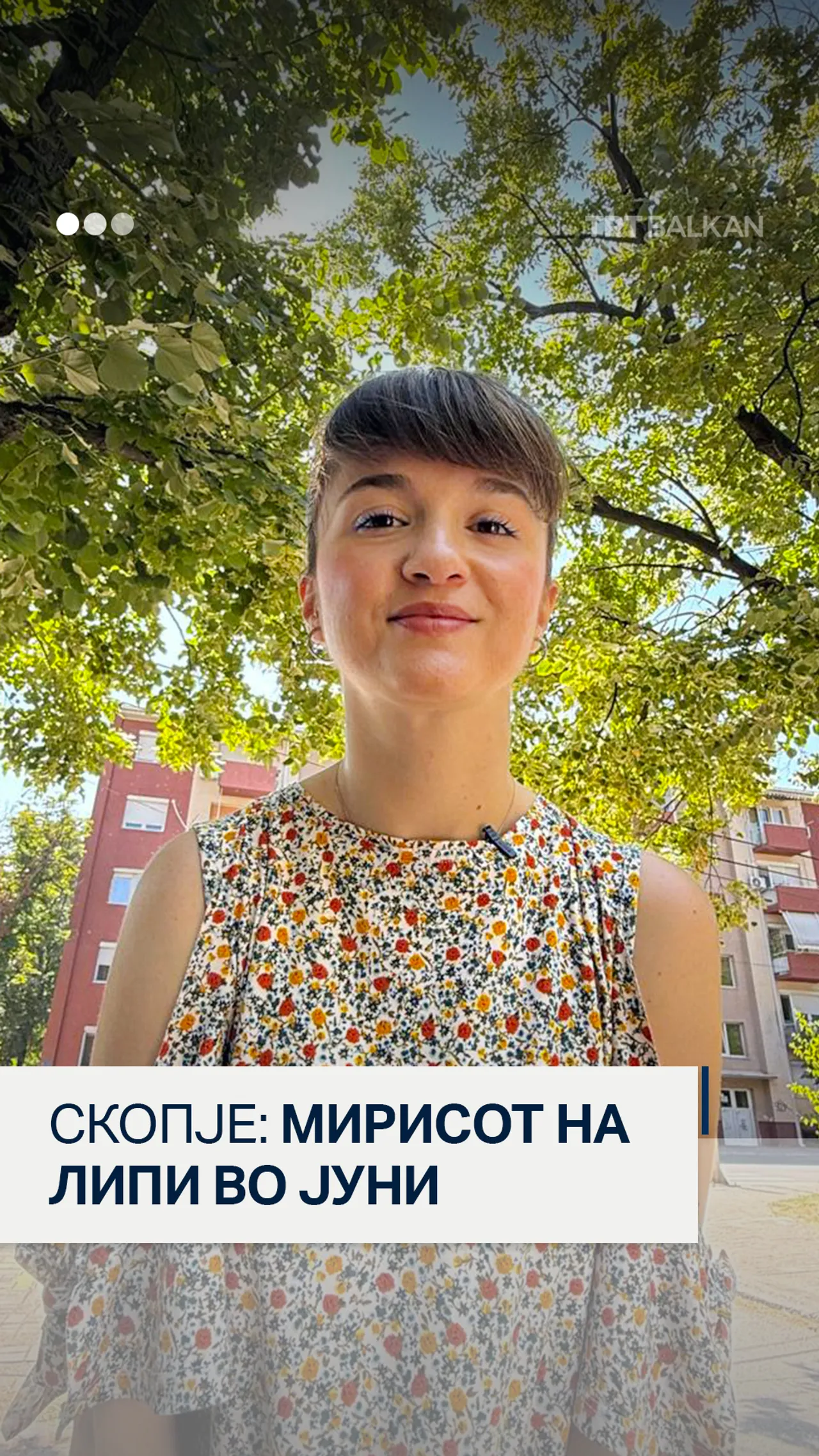 Скопје: Мирисот на липи во јуни