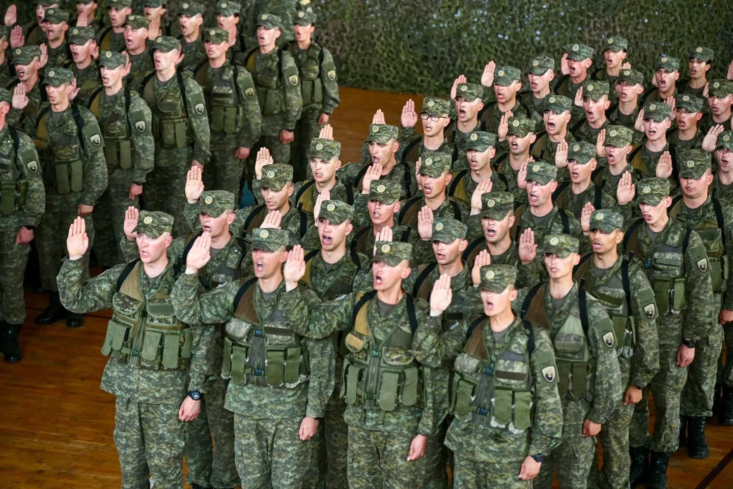 Novih 350 vojnika položilo zakletvu za službu u Sigurnosnim snagama Kosova