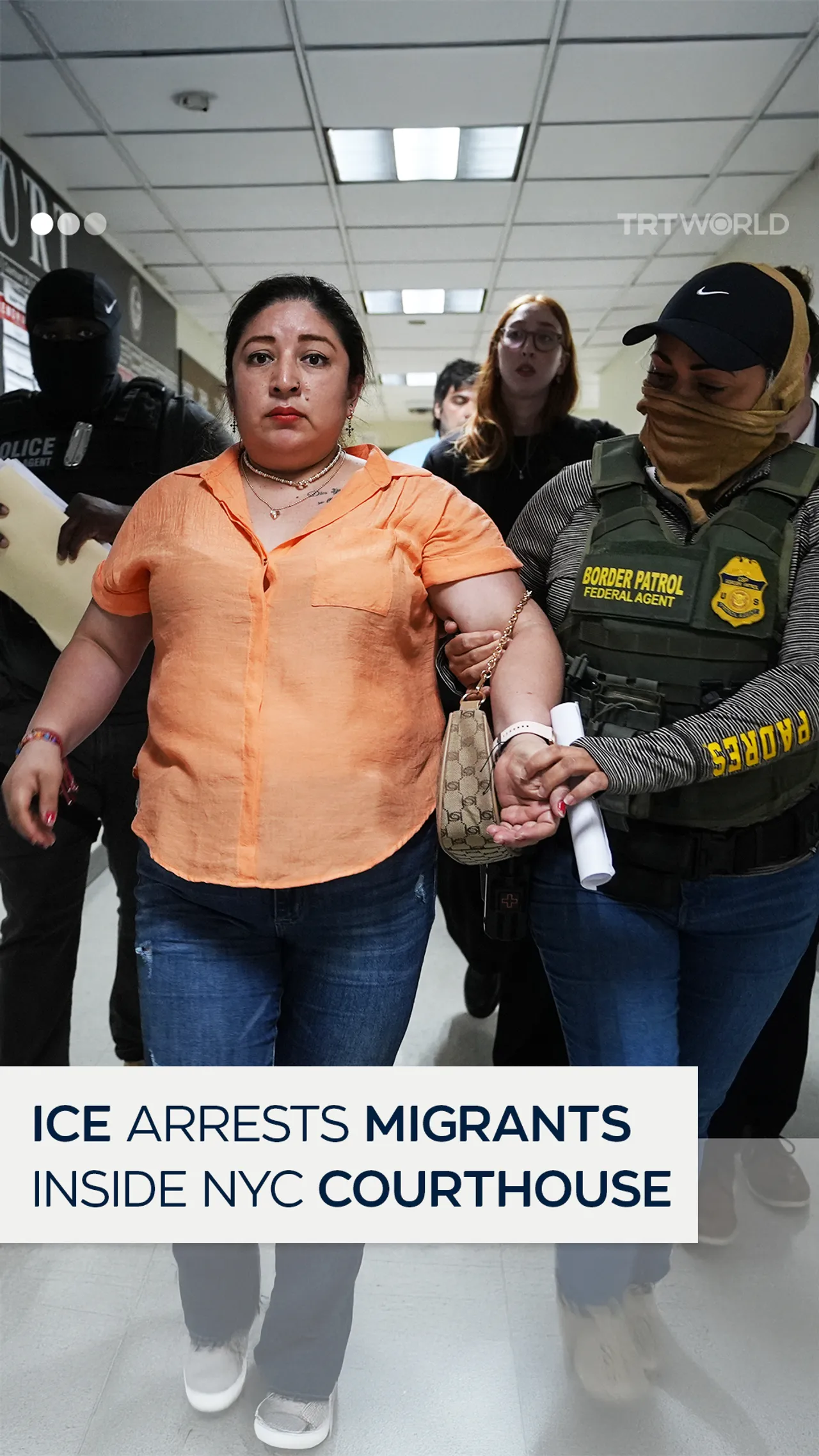 Dozens of immigrants arrested by ICE inside New York federal courthouse