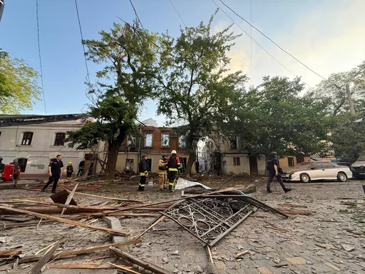Russian strike on Ukraine's Odessa kills two, wounds 14: Kiev