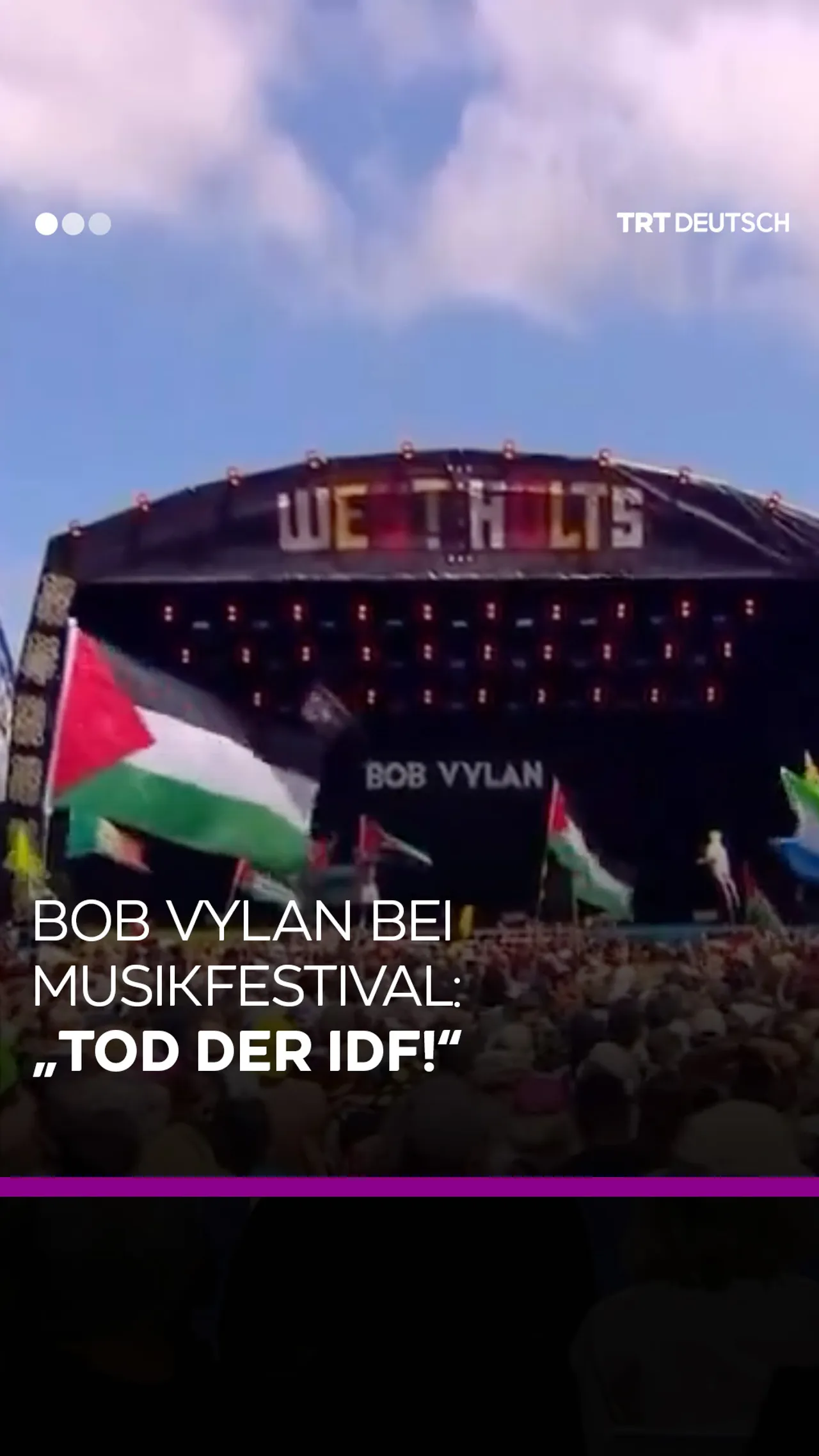 Bob Vylan bei
Musikfestival:
„Tod der IDF!“