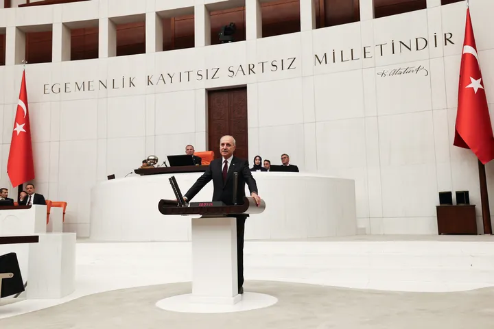 Numan Kurtulmus re-elected as Speaker of the Turkish Grand National Assembly
