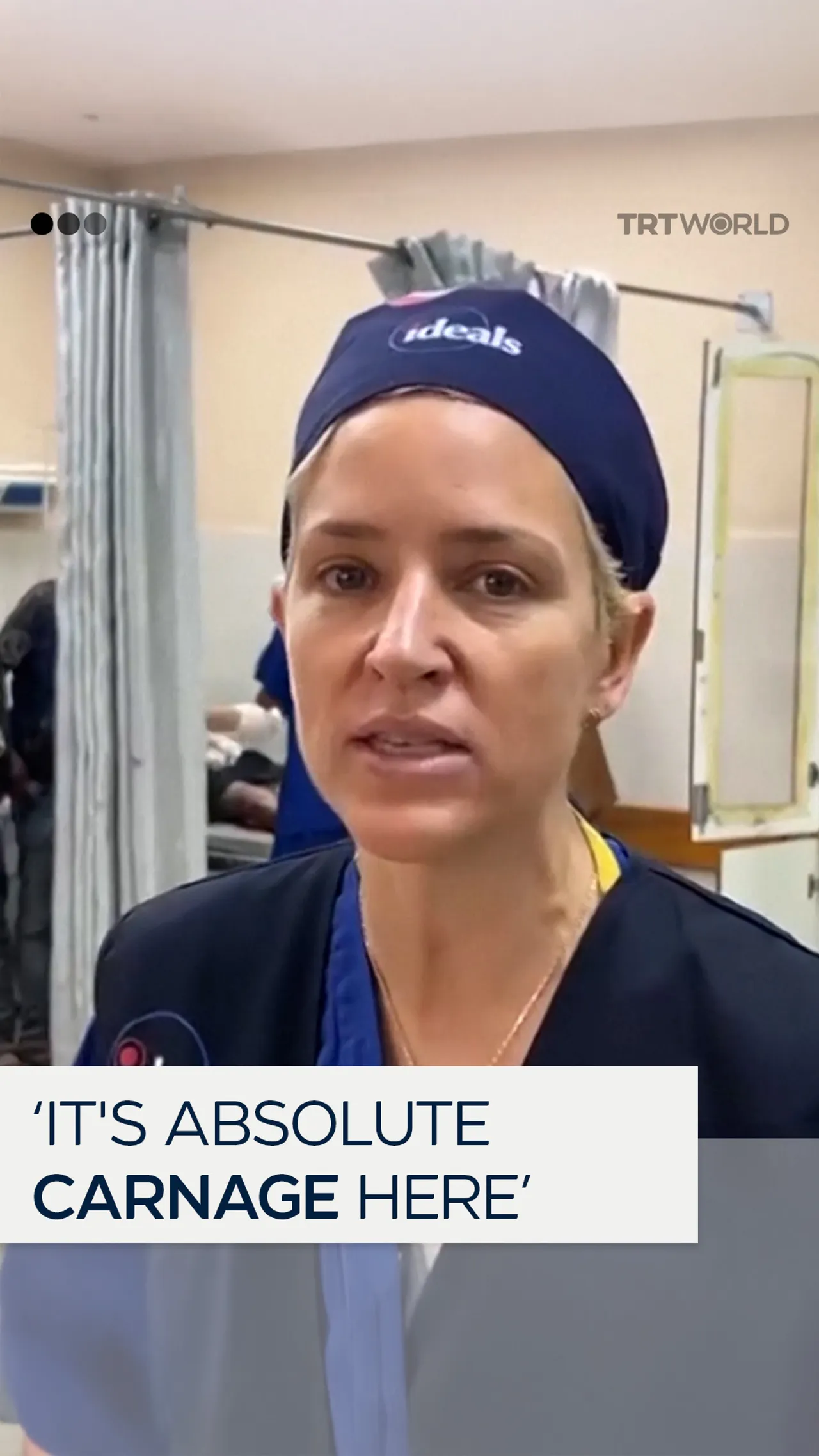 British surgeon describes scenes inside Gaza hospital