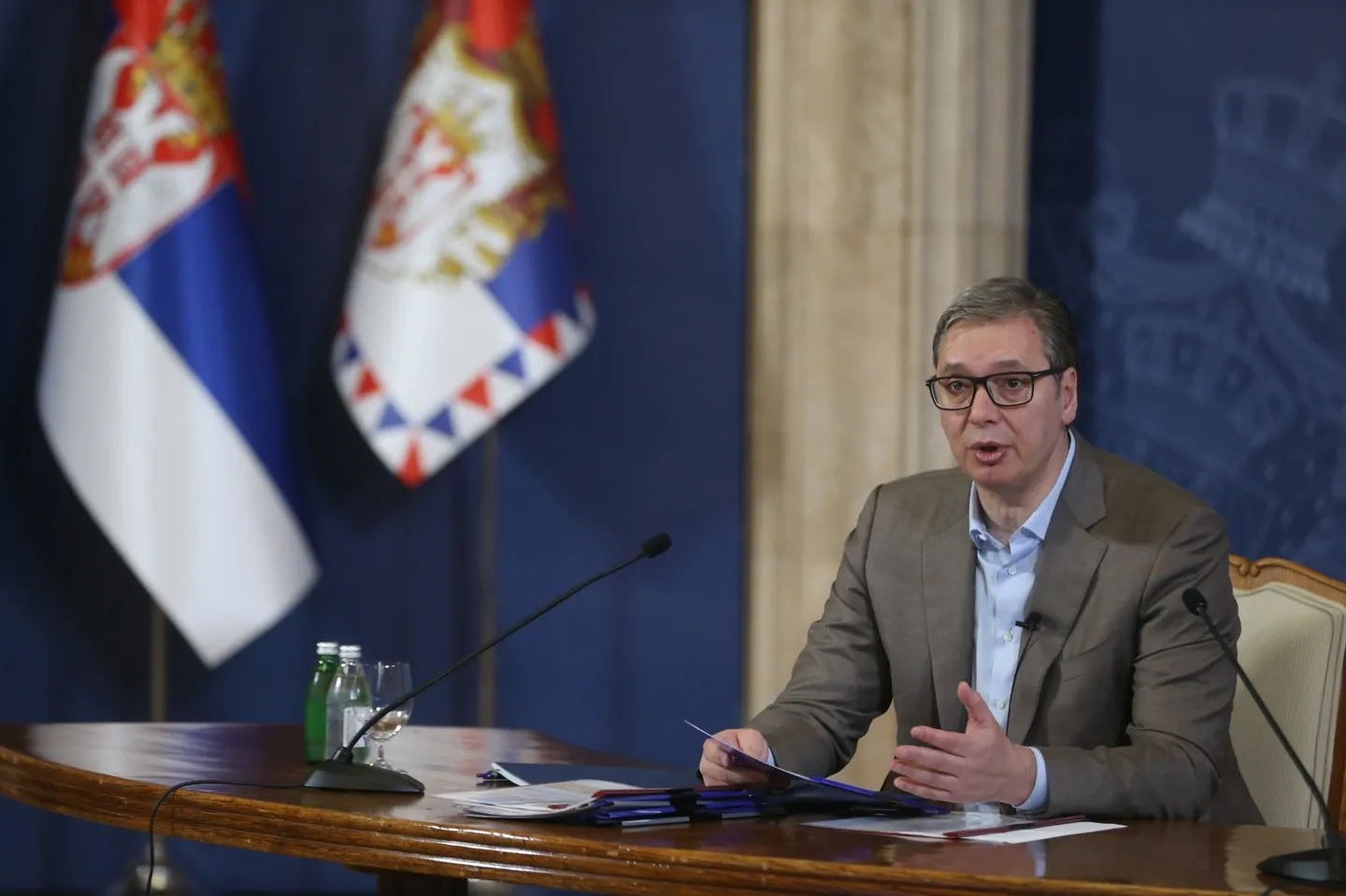 Vuçiq: Inflacioni do të ulet, protesta kundër pushtetit kanë hyrë në qorrsokak