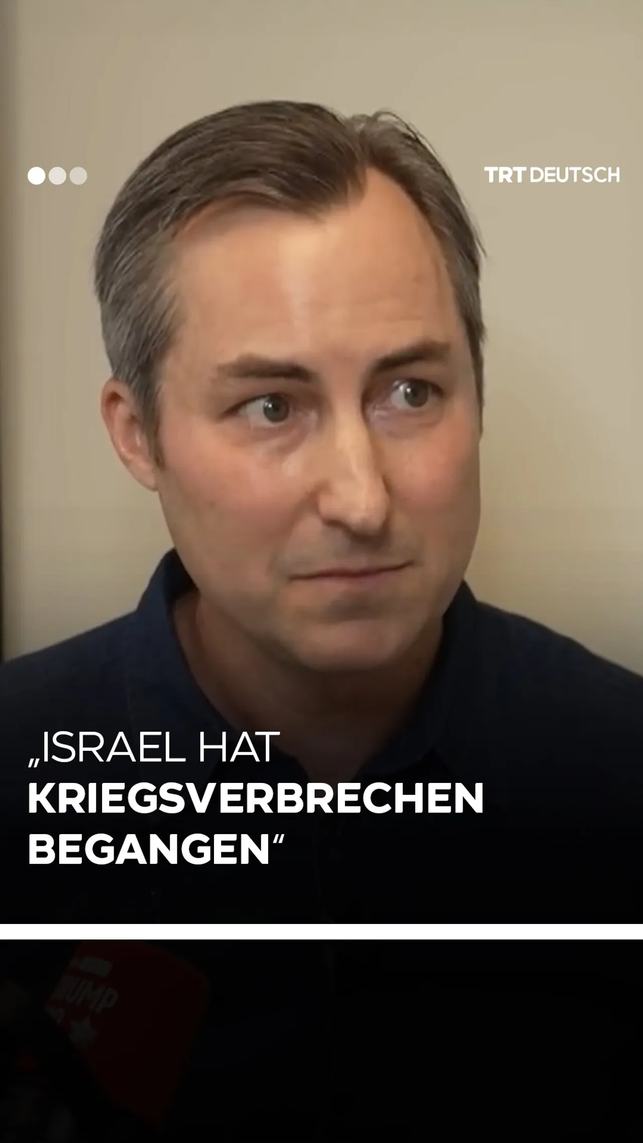 „Israel hat
Kriegsverbrechen begangen“