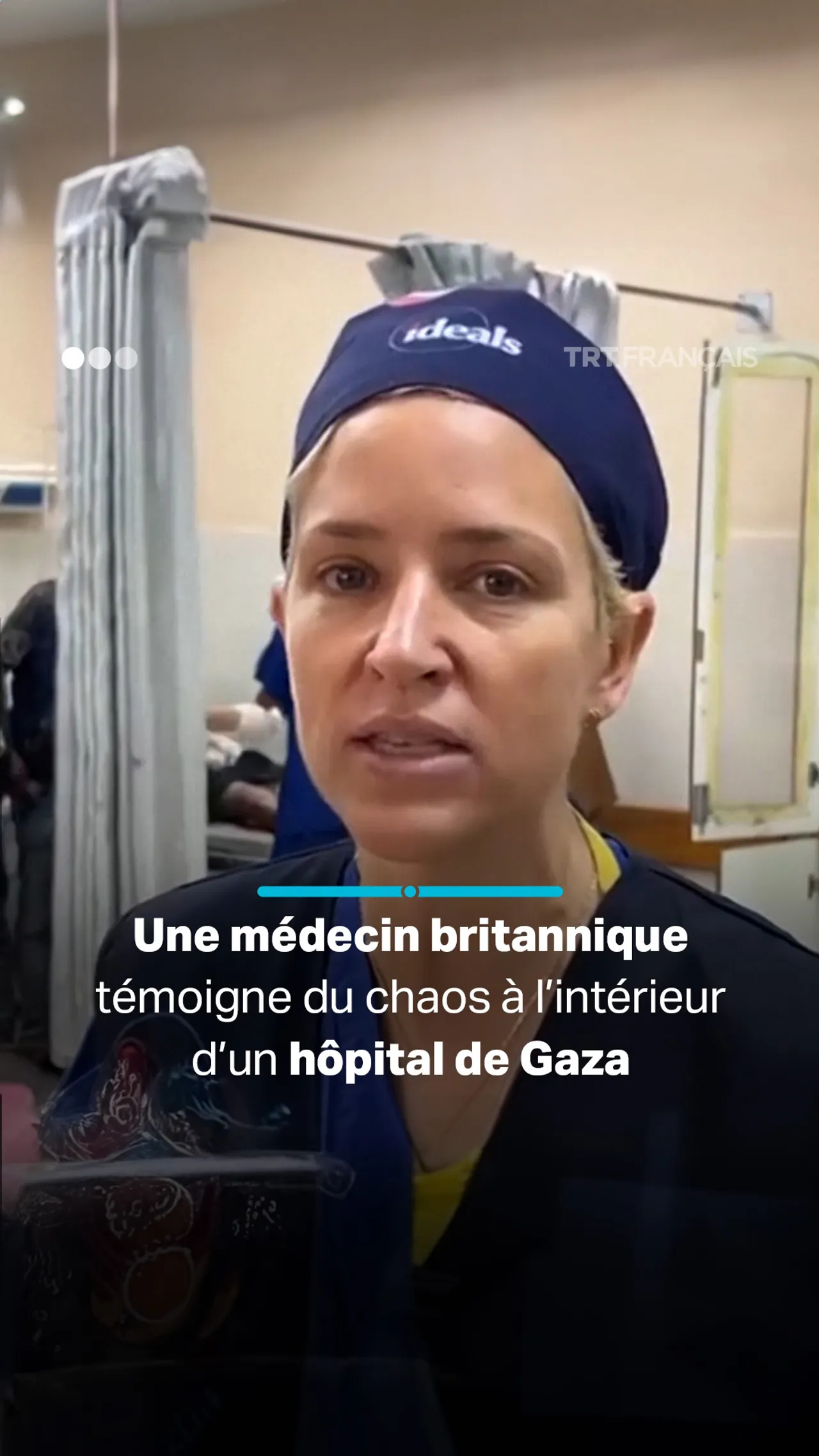 Une médecin britannique témoigne du chaos à l’intérieur d’un hôpital de Gaza