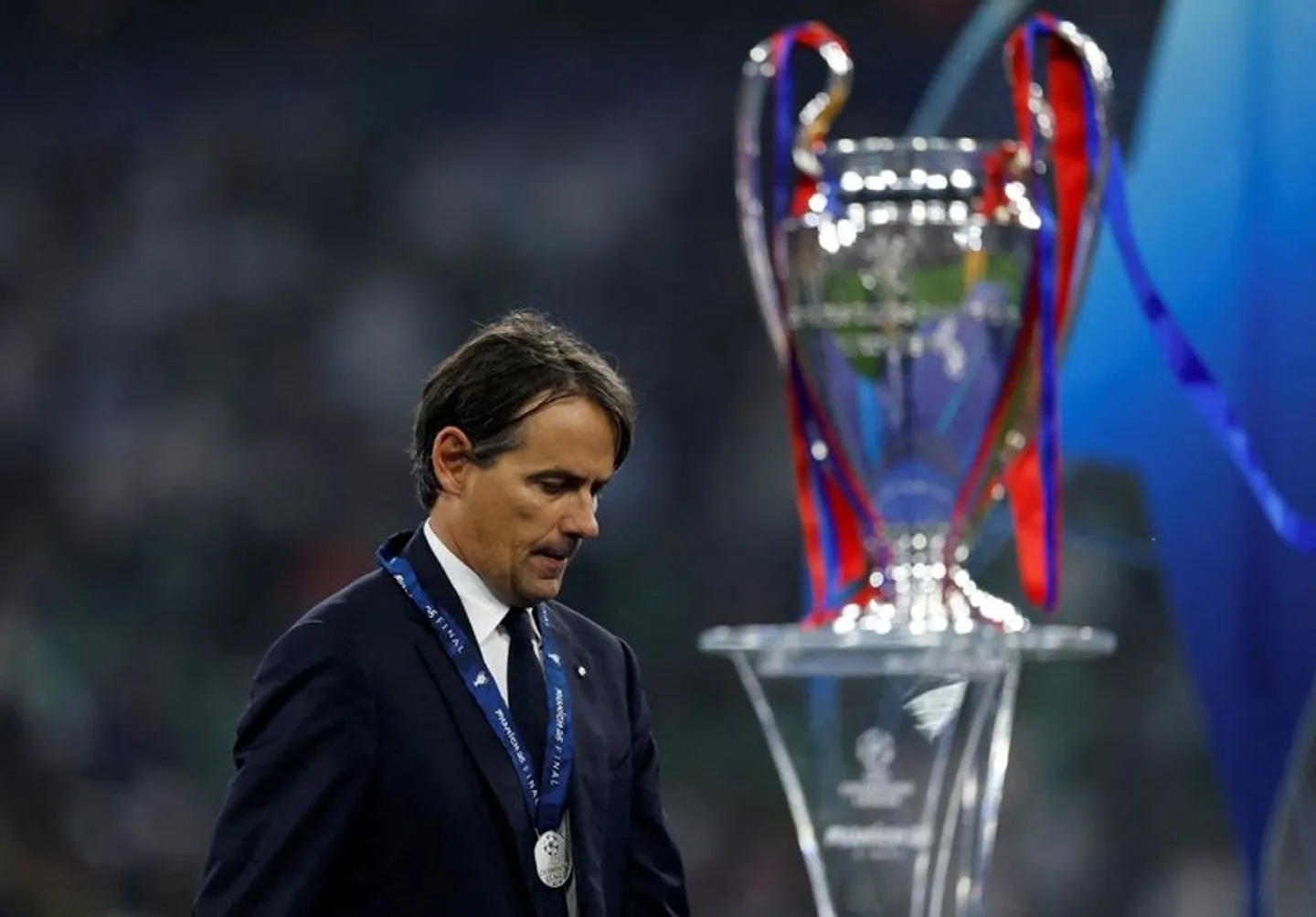 Inter Milan head coach Simone Inzaghi leaves club after Champions League final defeat