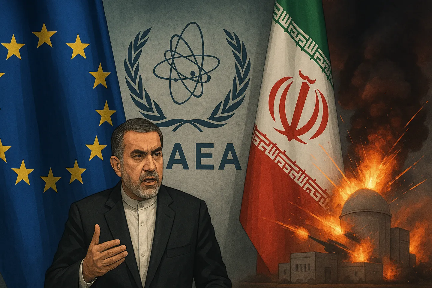 Iran rejects European criticism over IAEA safety