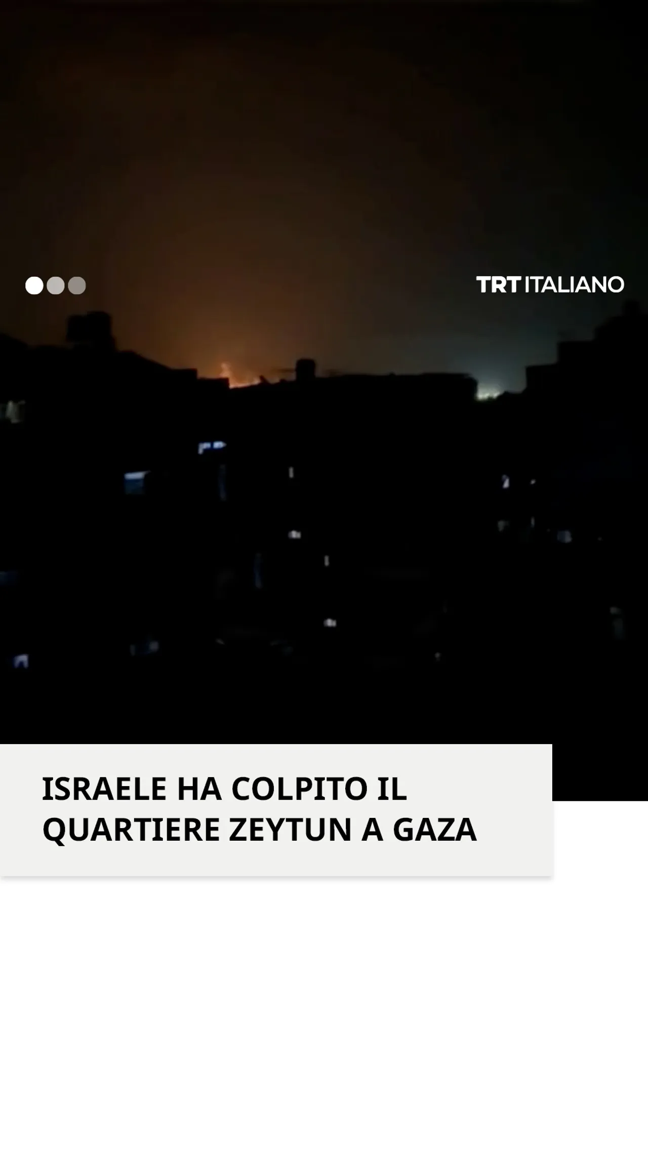 Israele ha colpito la Striscia di Gaza con raid aerei