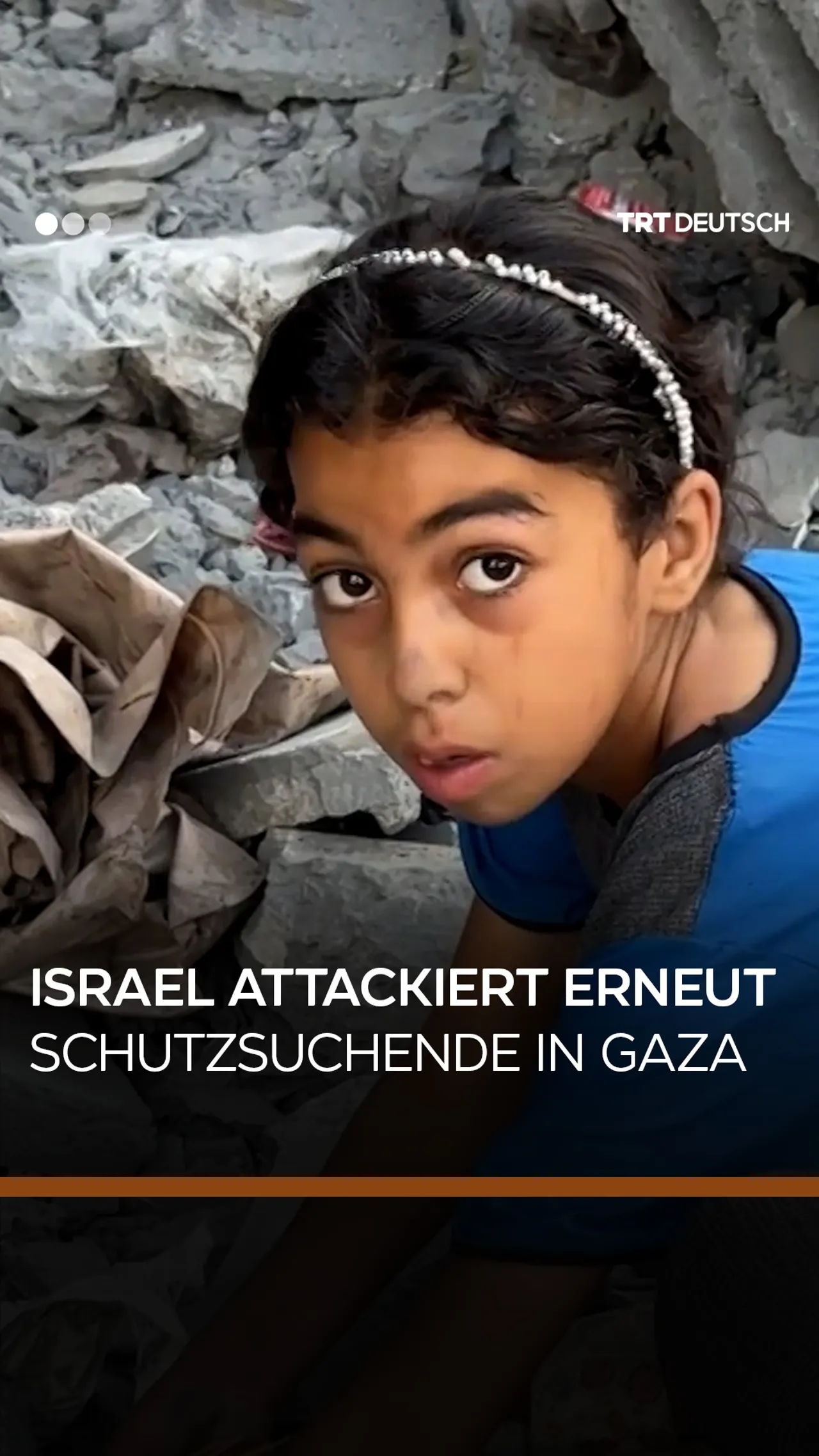 Israel attackiert erneut
Schutzsuchende in Gaza