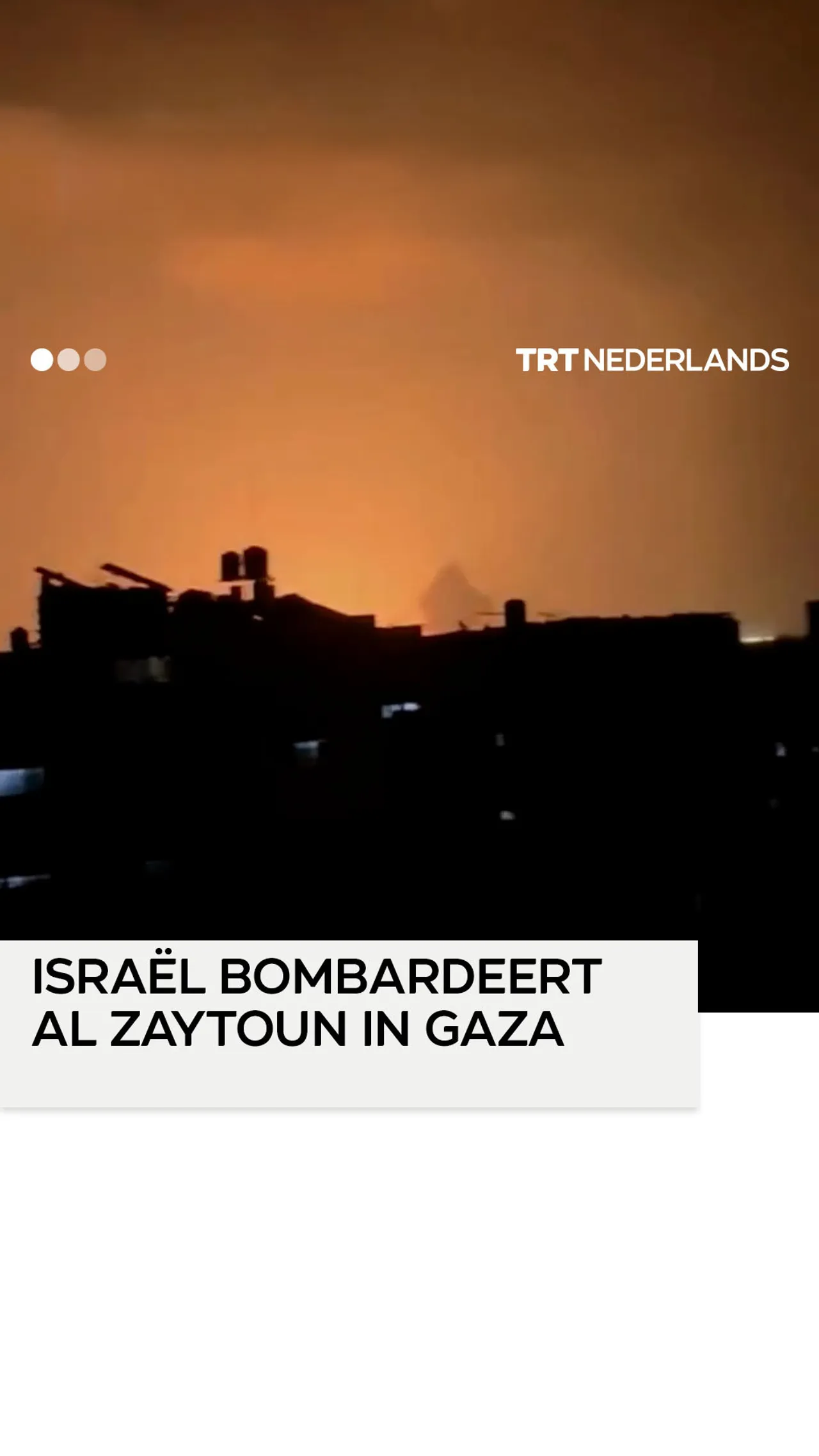 Israëlische luchtaanvallen treffen wijk in Gaza