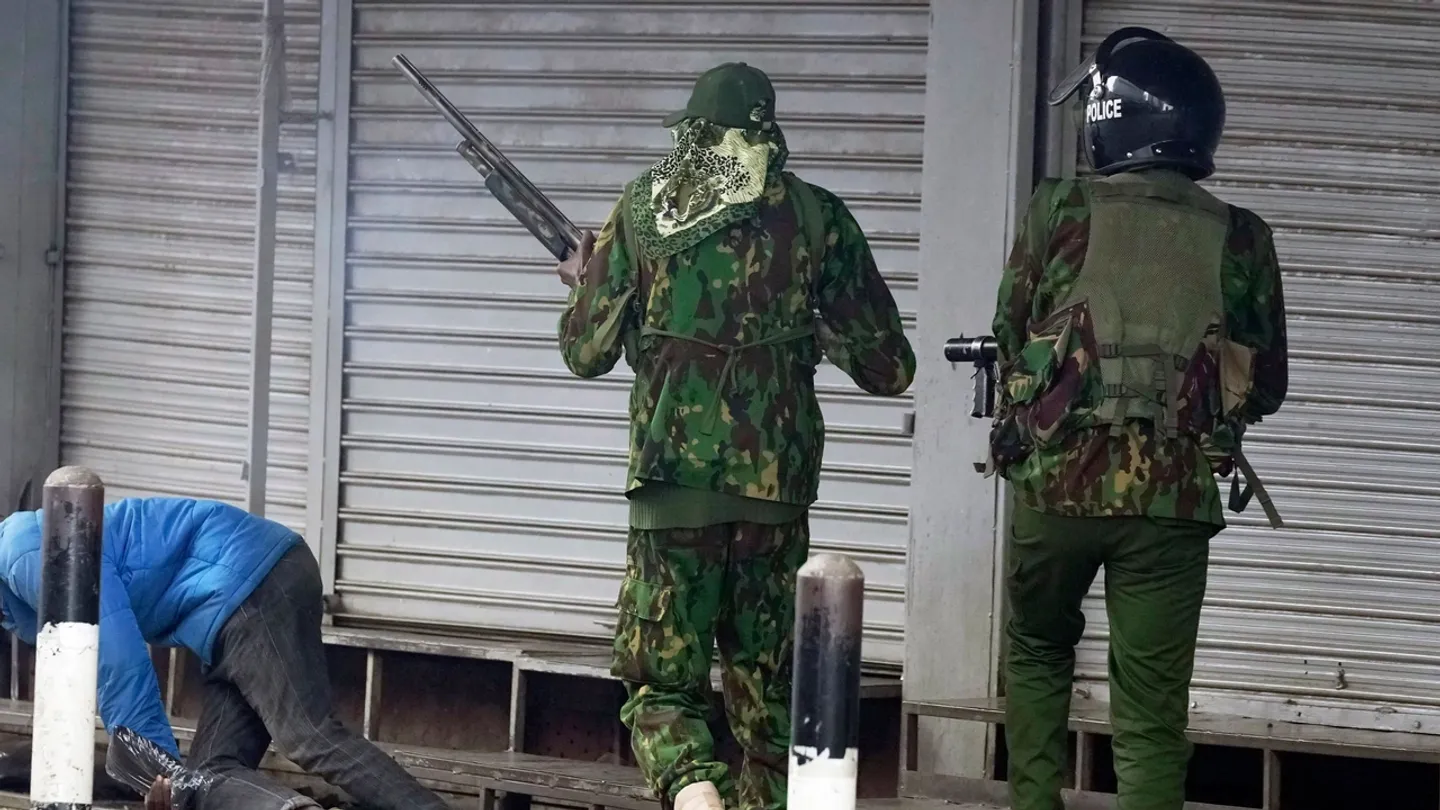 Kenyan shot in head by police during protests dies in hospital