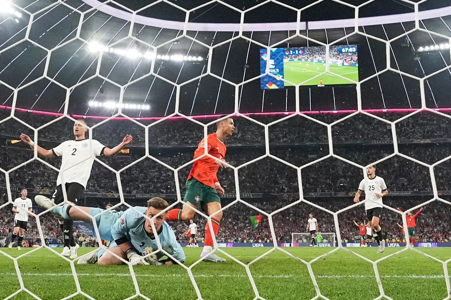 Ronaldo trifft: DFB-Auswahl verpasst Nations-League-Finale