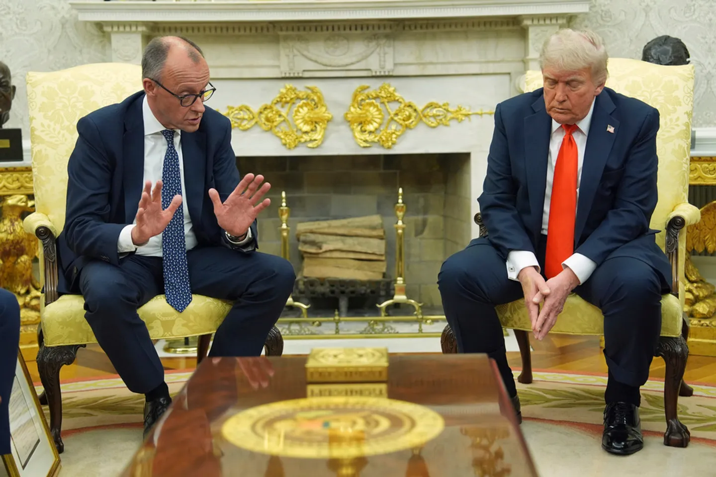 Merz 'extremely satisfied' with meeting with Trump