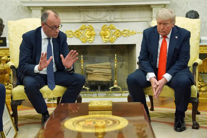 Merz 'extremely satisfied' with meeting with Trump