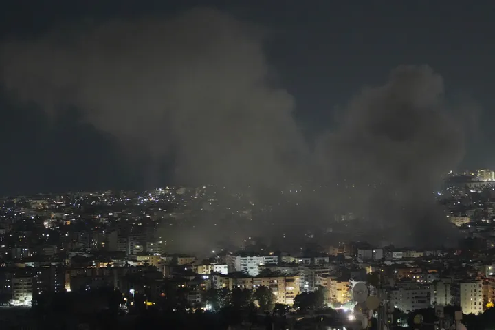 Israel strikes Beirut’s suburbs to target what it calls drone production