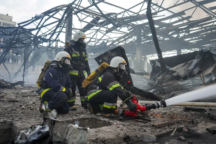 Ukraine strikes Russia after Moscow’s mass drone assault