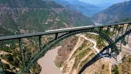Modi flags off rail link featuring world’s highest arch bridge in India-administered Kashmir