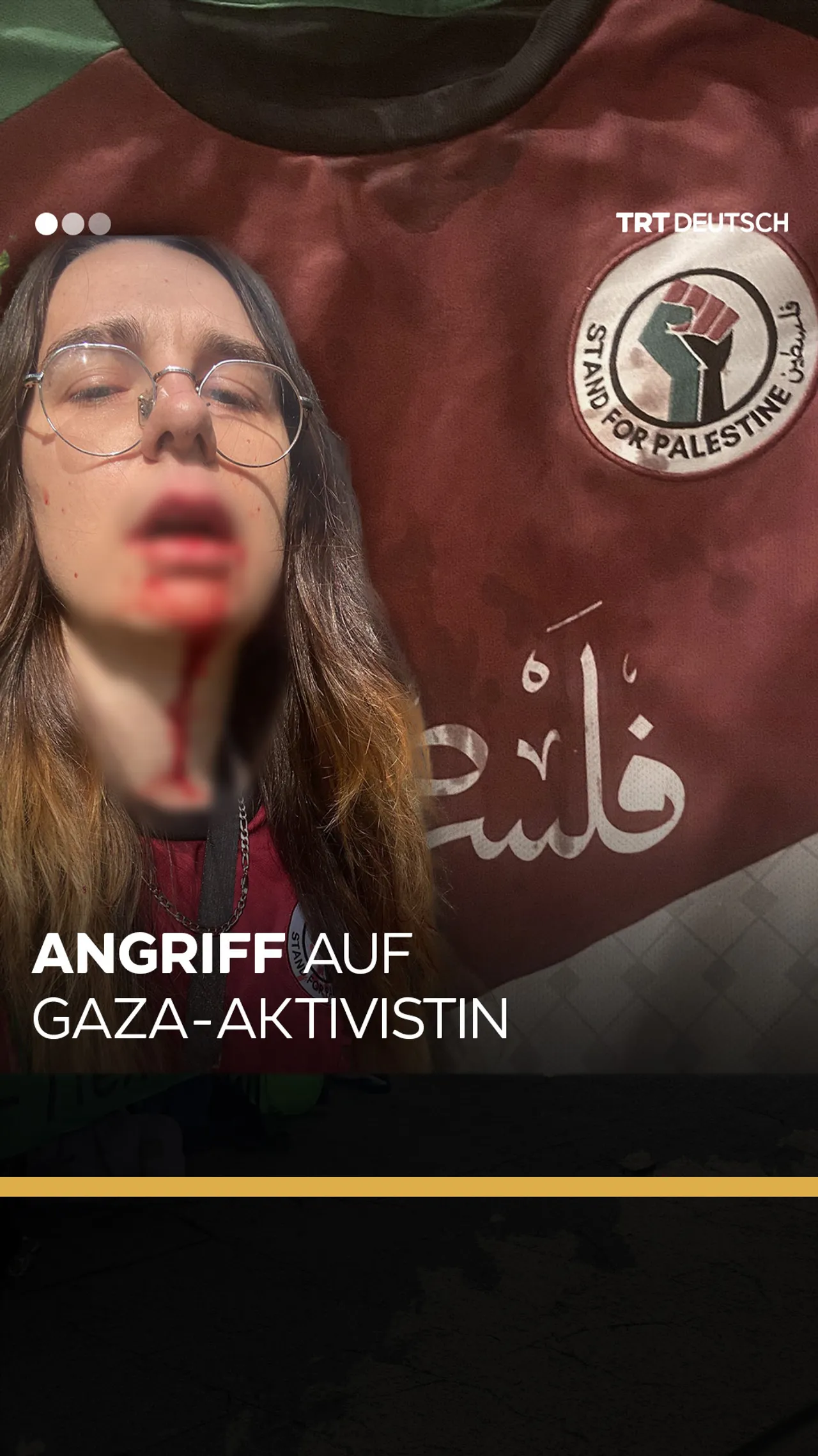 Angriff auf Gaza-Aktivistin