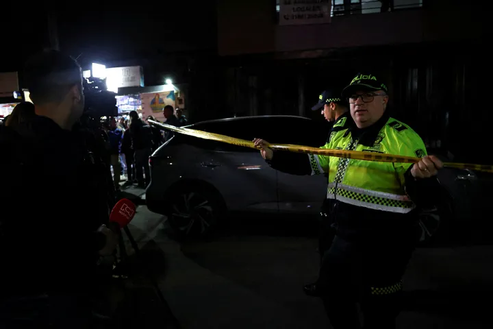 Colombian presidential candidate shot and wounded during election rally in Bogota