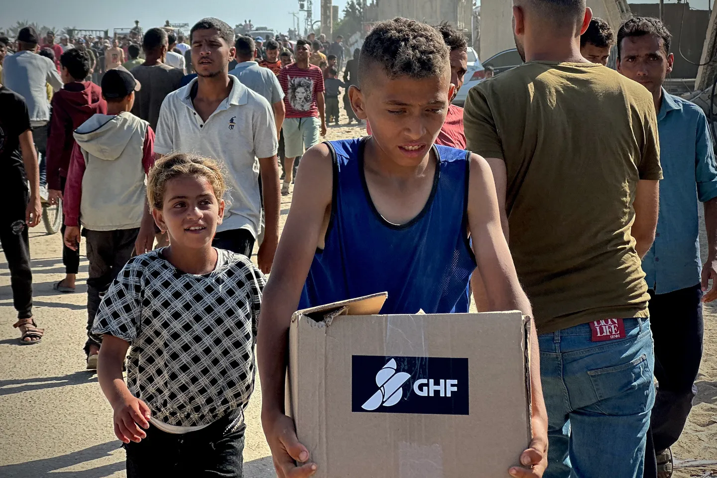 GHF-Stiftung: Eines der Hilfszentren in Gaza öffnet wieder