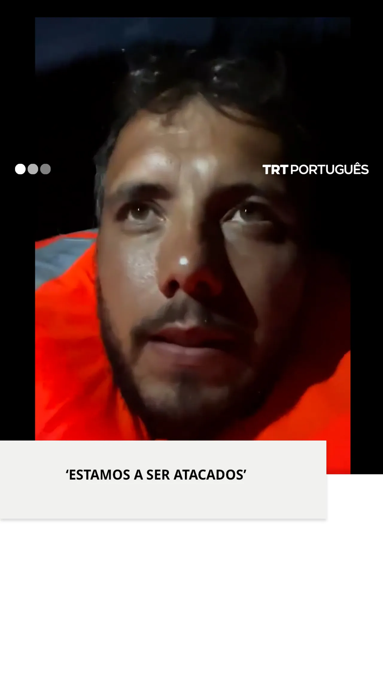 ‘Estamos a ser atacados’