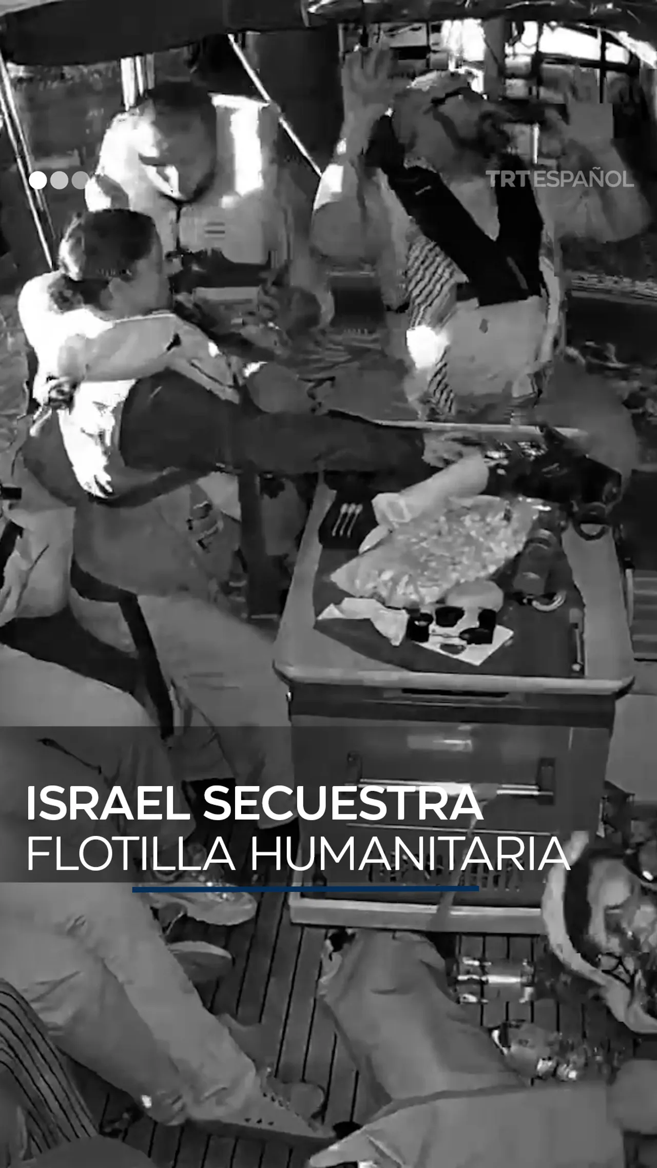Israel secuestra flotilla humanitaria