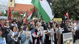 Protesta në Berlin kundër sulmit të Izraelit ndaj anijes “Madleen”