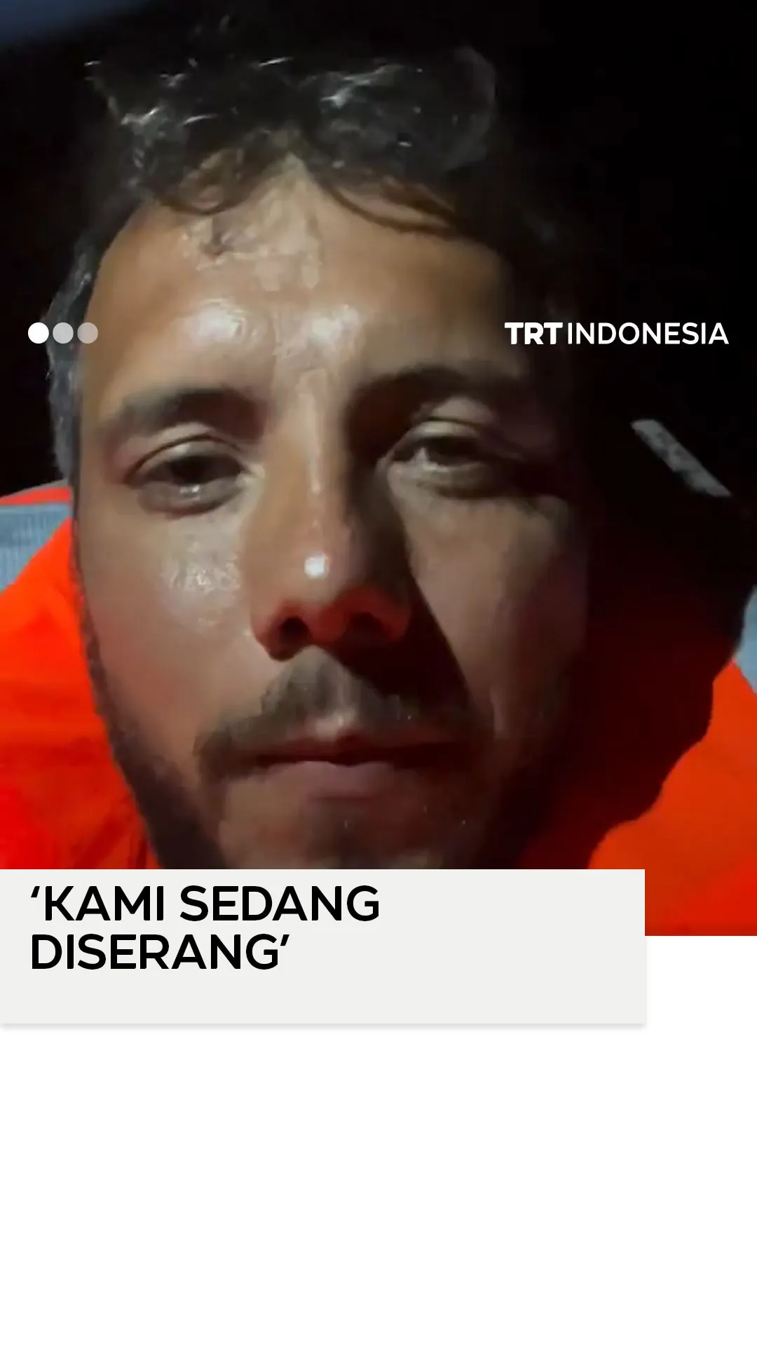 ‘KAMI SEDANG DISERANG’