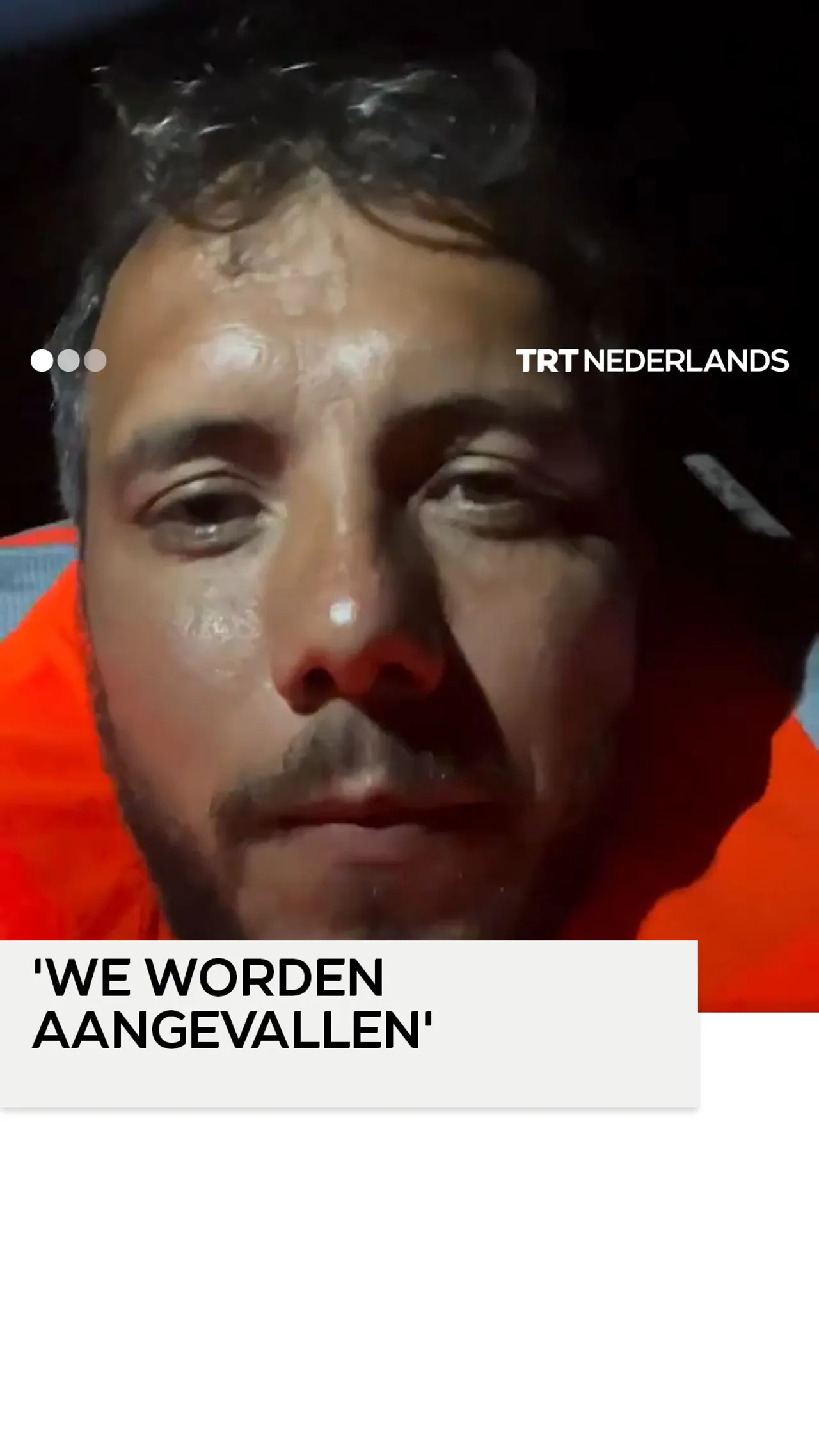 'WE WORDEN AANGEVALLEN'