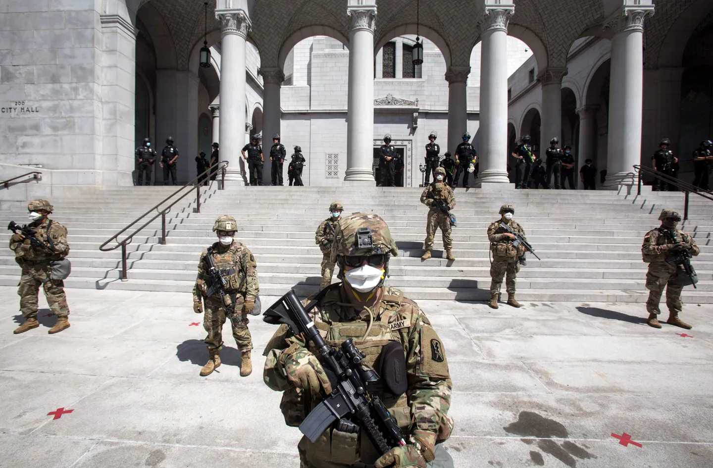 OKB-ja paralajmëron kundër “militarizimit të mëtejshëm” në Los Angeles