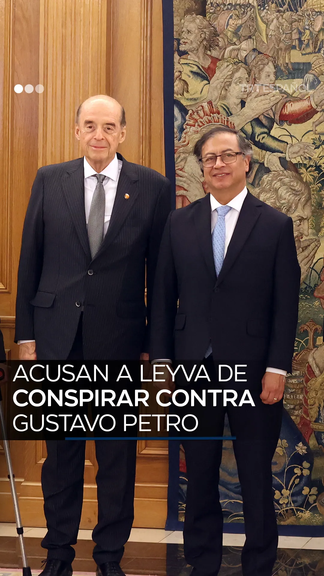 Acusan a Leyva de conspirar contra Gustavo Petro